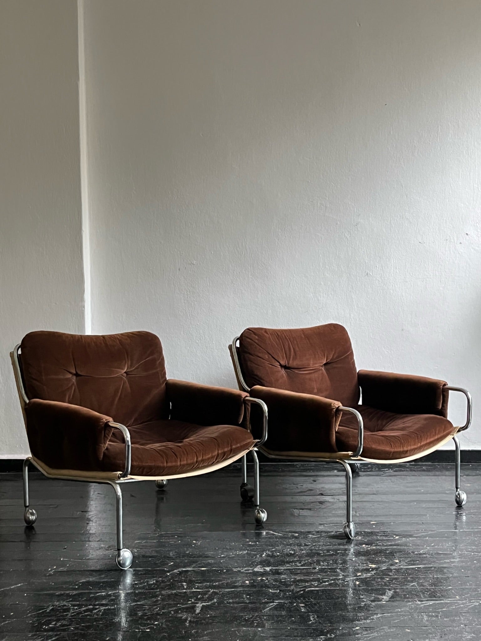 Chrome Lounge Chair, 1970s.